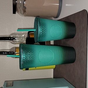 Studded Starbucks Tumbler Set